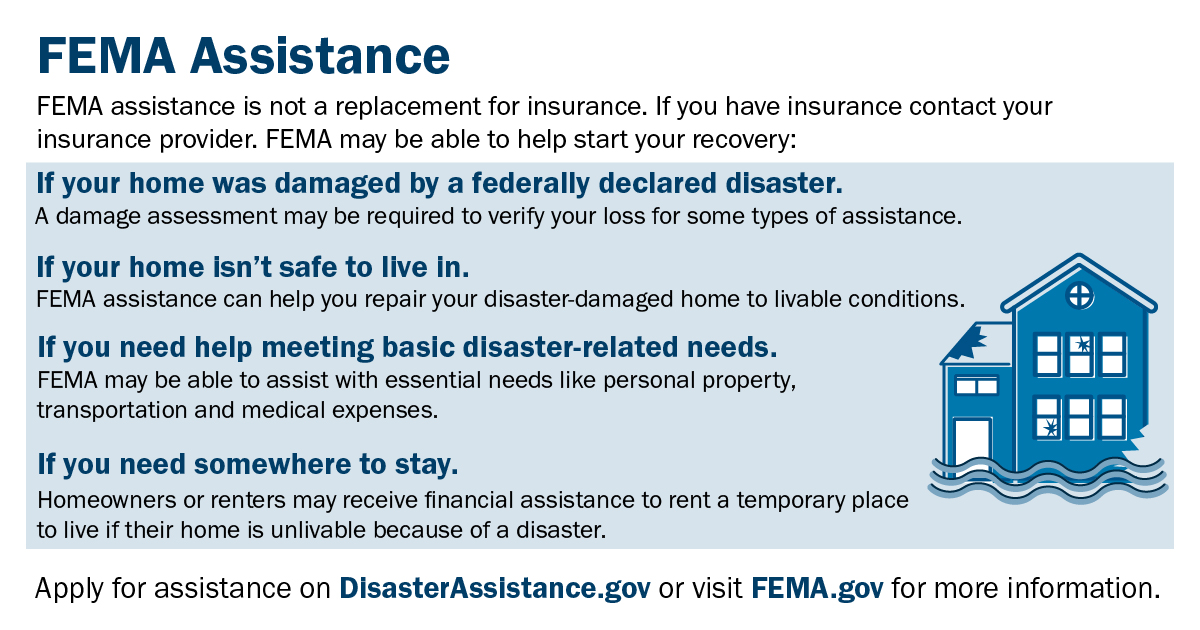  Manage Expectation - FEMA Assistance Graphic