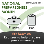 National Preparedness Month - September 2011 Graphic