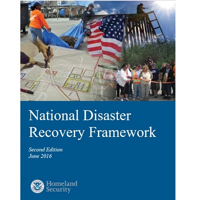 National Disaster Recovery Framework report cover