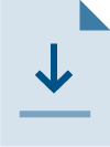 Icon of a Generic File Document with an Arrow Pointing Down to a Line