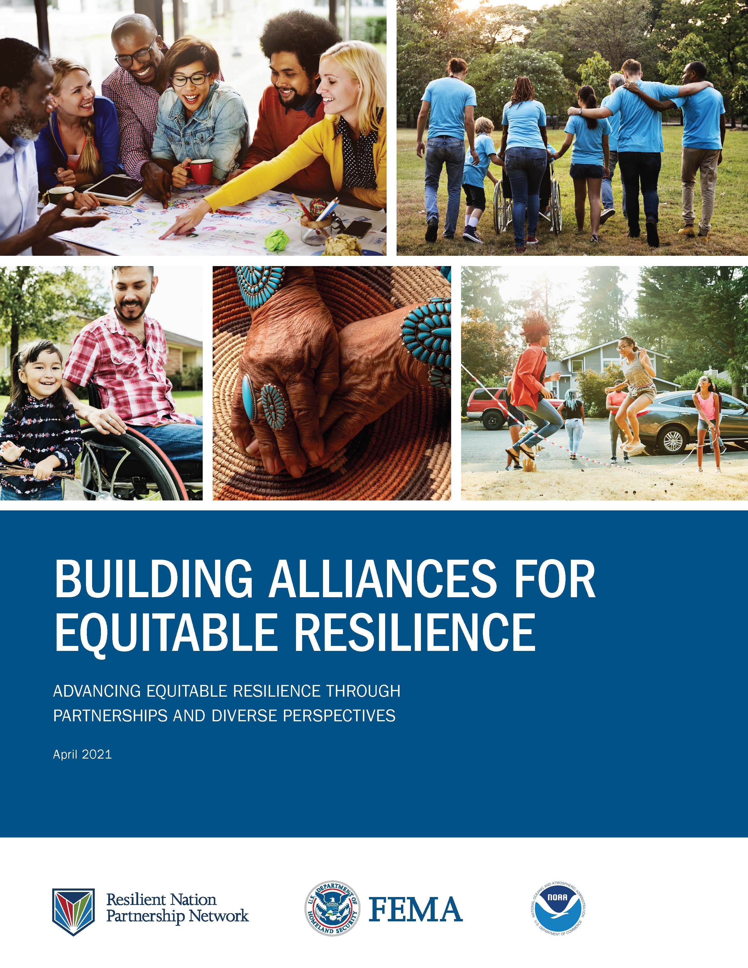 Building Alliances for Equitable Resilience frontpage.