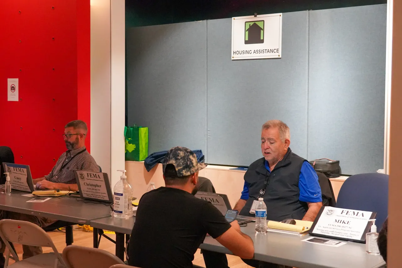 FEMA Disaster Recovery Center Opens in Asheville Mall (008) Image: FEMA Disaster Recovery Center Opens in Asheville Mall (008)