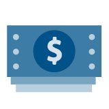 Paper dollar bills.