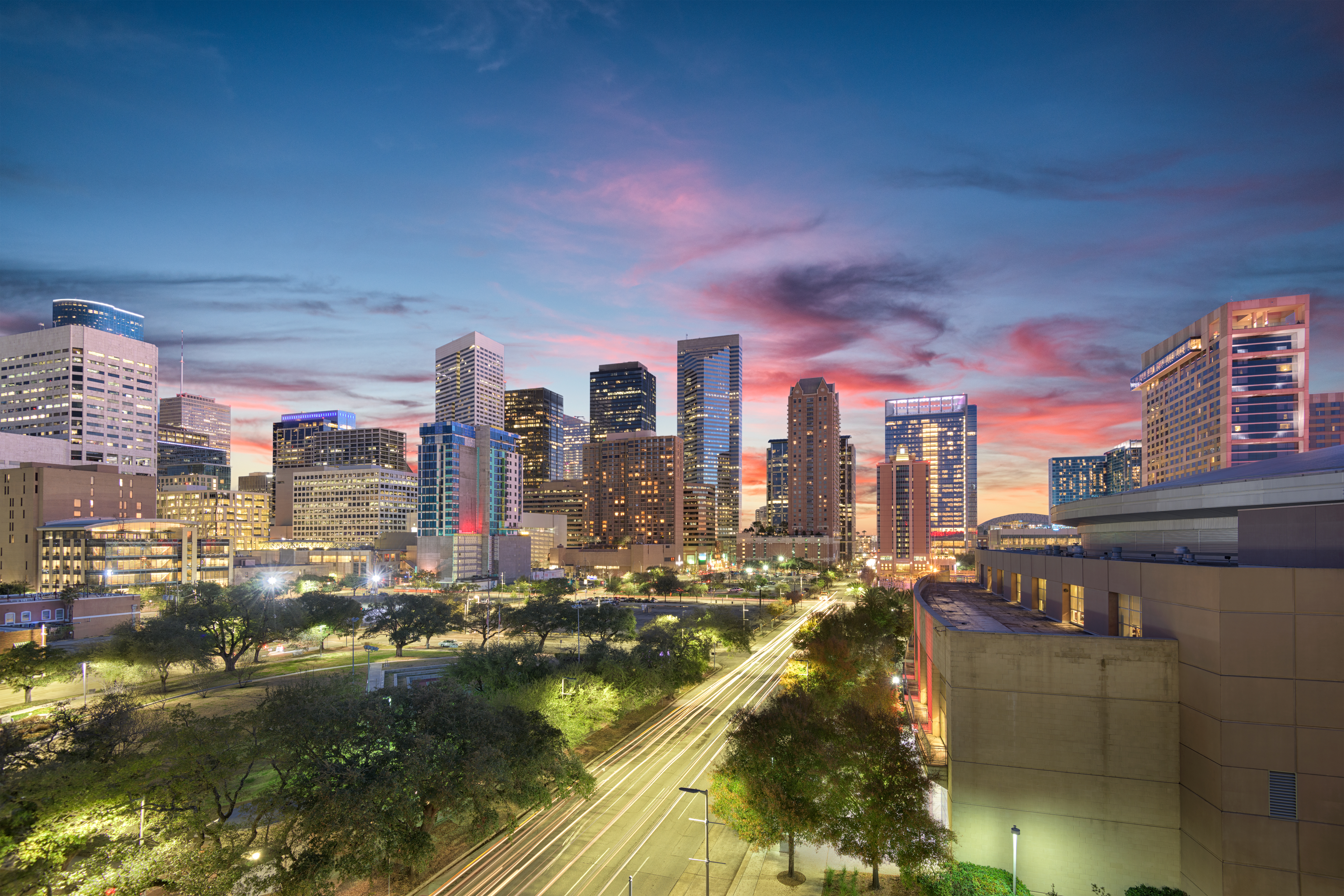 Houston Skyline - Mitigation Project