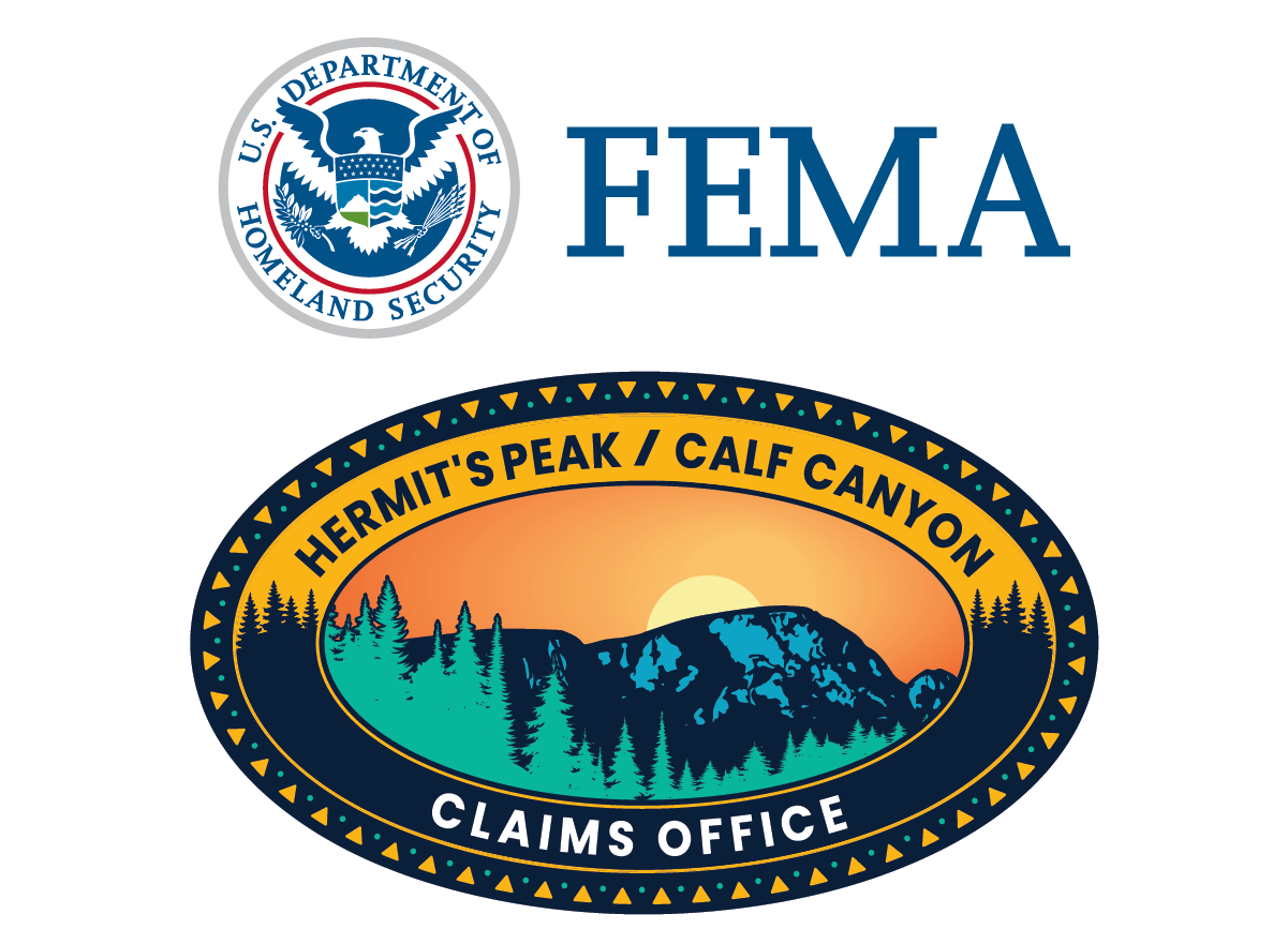 FEMA and Hermit's Peak/Calf Canyon Claims Office DUal Logo