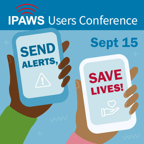 IPAWS Users Conference Sept. 15