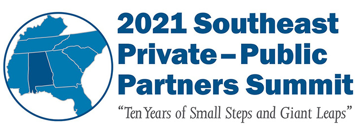 2021 Southeast Private-Public Partners Summit. "Ten Years of Small Steps and Giant Leaps"