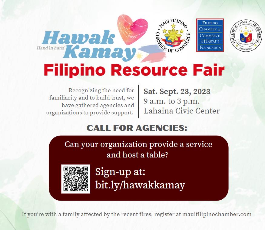Hawak Kamay Filipino Resource Fair
