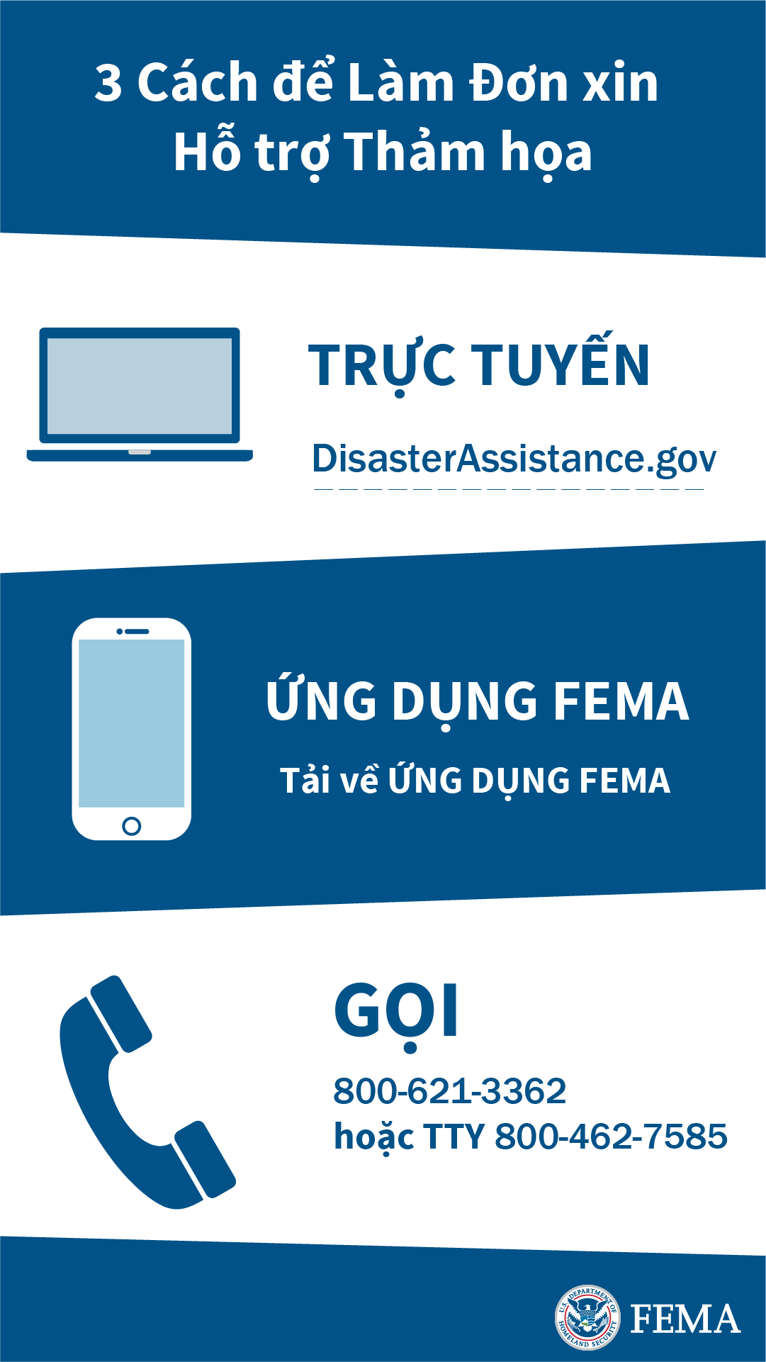 3 ways to apply for disaster aid (ig-story) (Vietnamese)