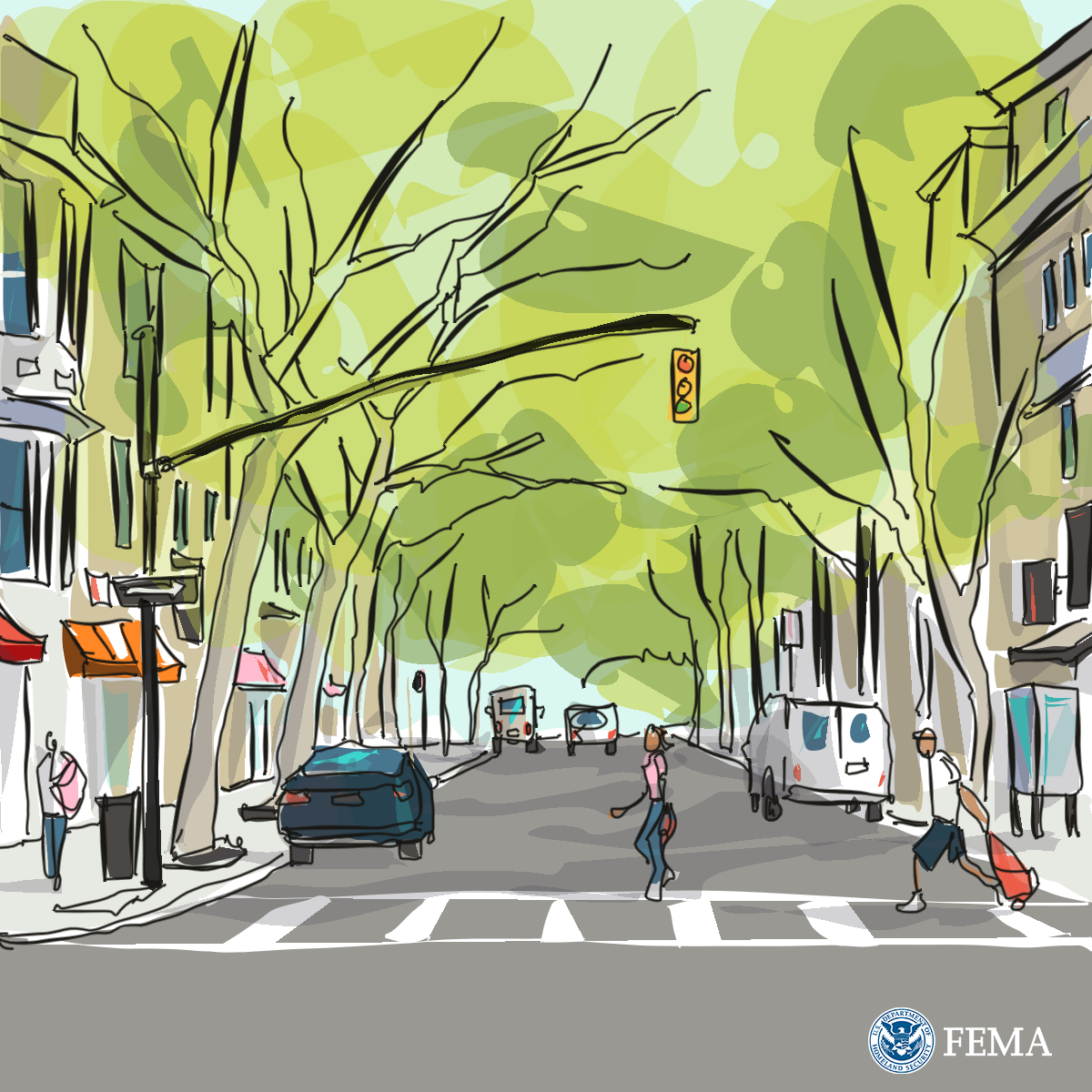 Graphic for Neighborhood or Site Scale: Tree Canopy