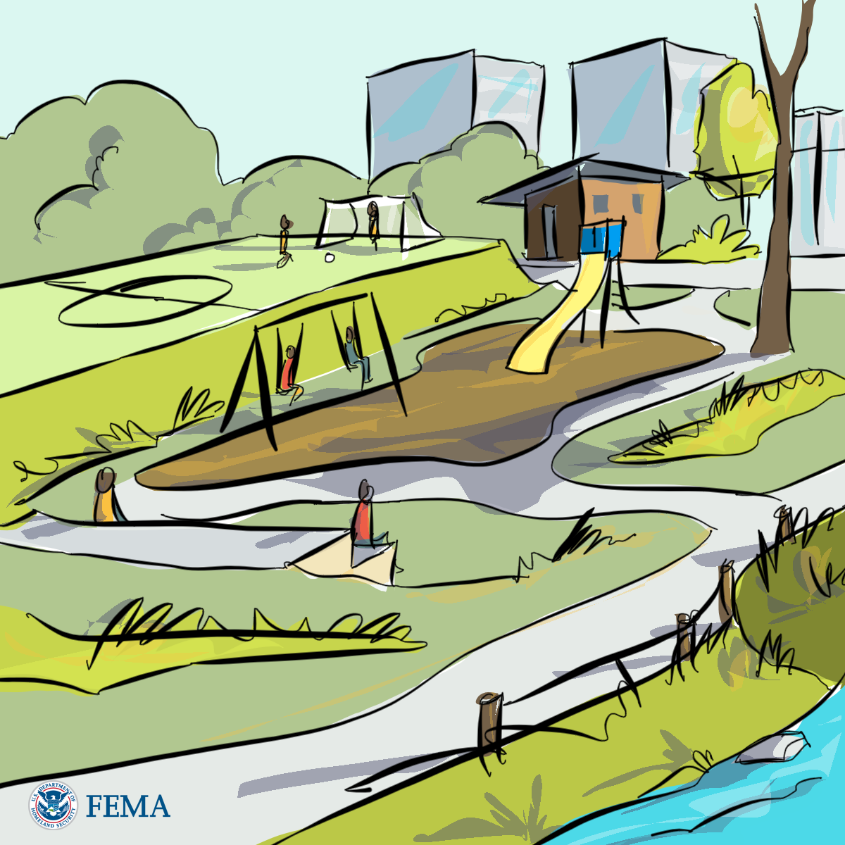 Graphic for Watershed Scale: Stormwater Parks