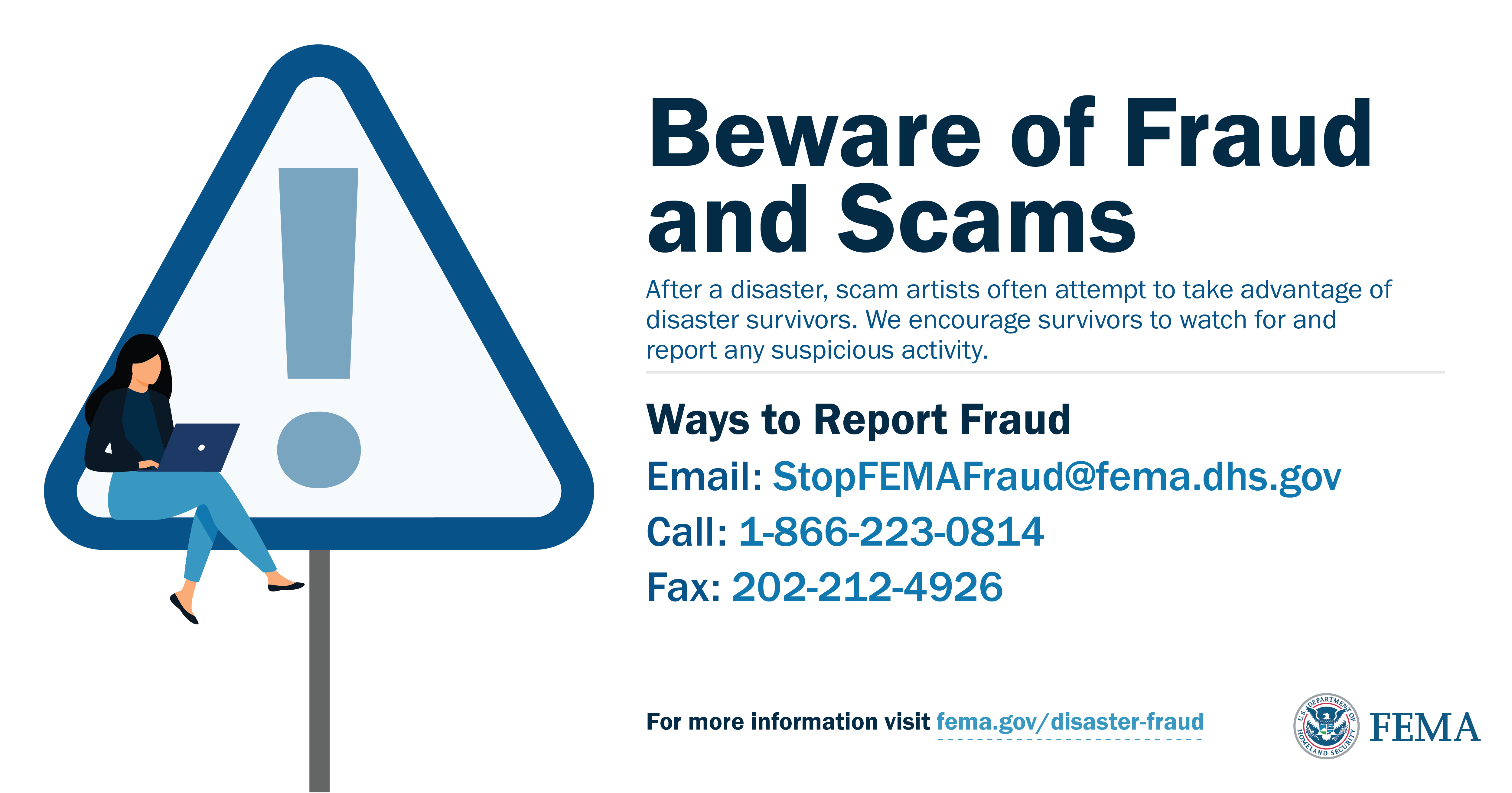 Beware of Fraud and Scams 