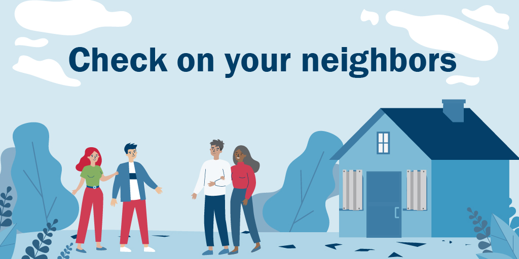Check on your neighbors Graphic File