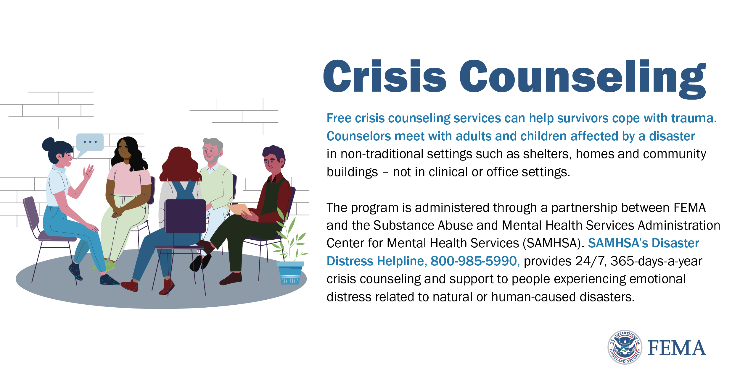 Crisis Counseling Graphic