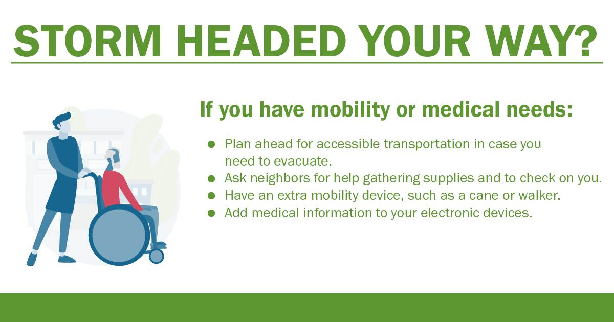 Disaster Mobility Ahead of the Storm Graphic File