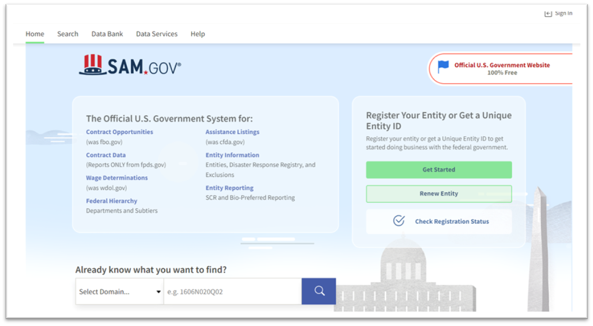 what does pending id assignment mean in sam.gov