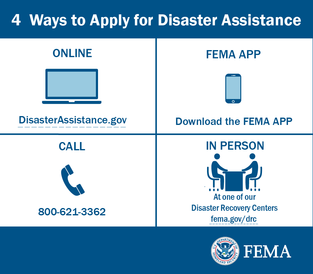 4 Ways to Apply for Disaster Assistance 