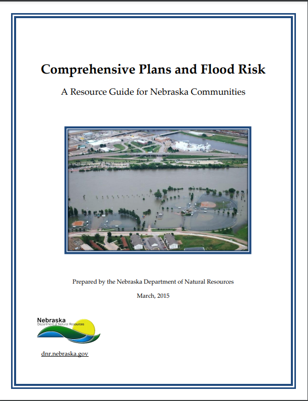 Cover of Comprehensive Plans and Flood Risk resource guide.