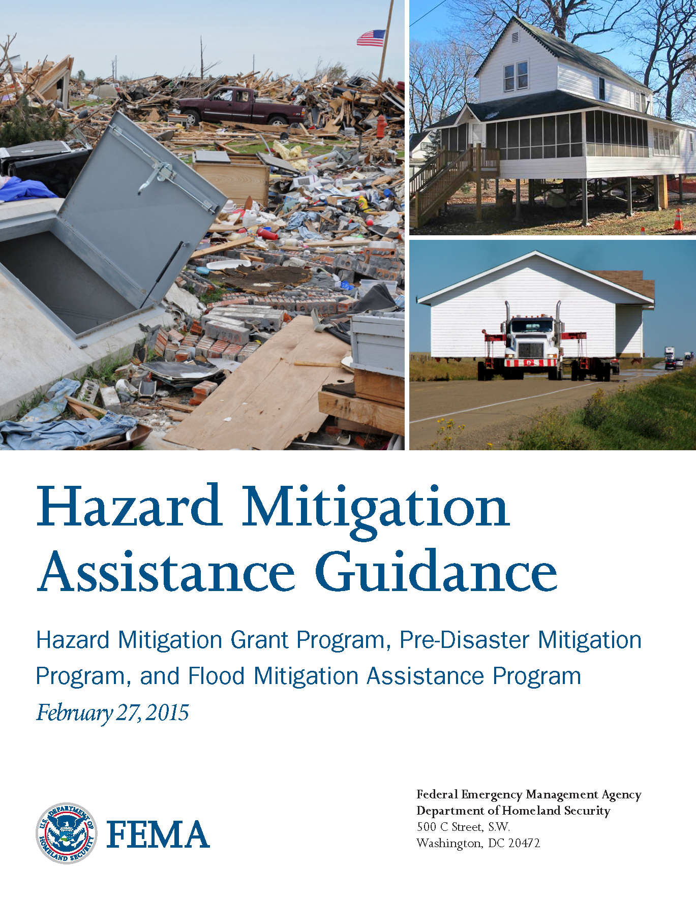 Hazard Mitigation Assistance Guidance cover 