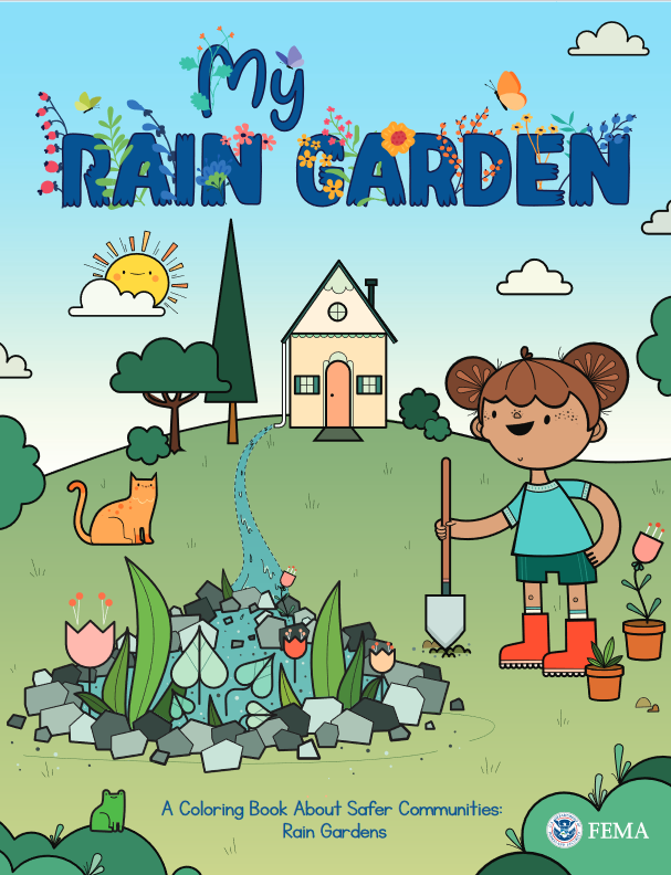 My Rain Garden coloring book thumbnail