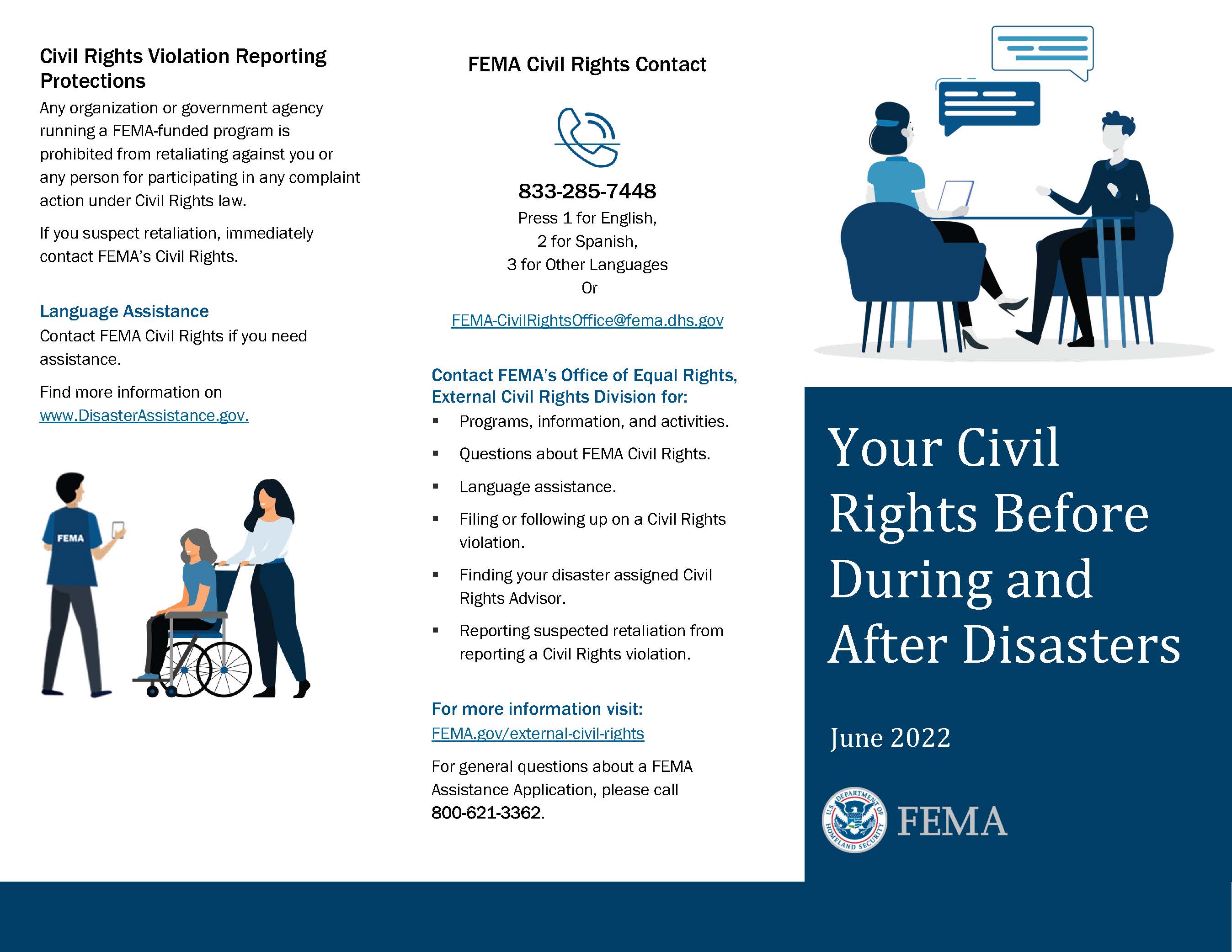 Your Civil Rights Before During and After Disasters