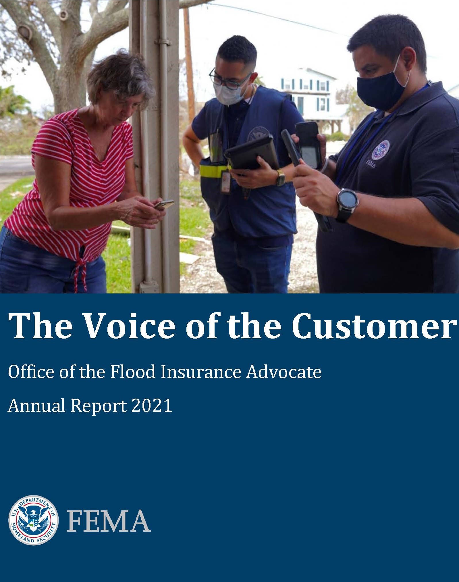 OFIA 2021 Annual Report: The Voice of the Customer coverpage