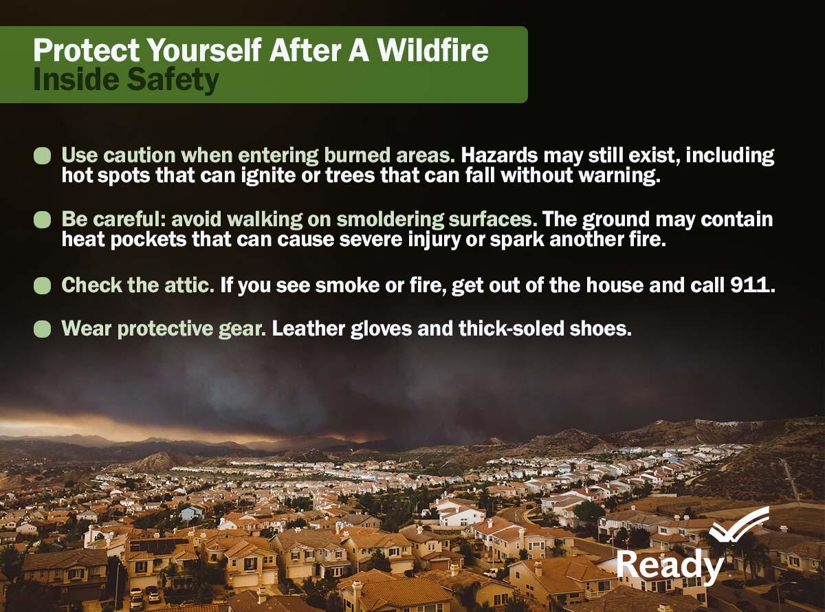Protect Yourself After A Wildfire