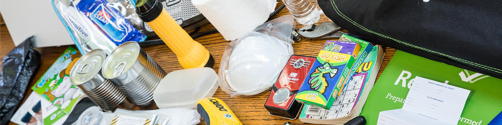 kit de preparación para huracanes