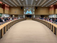 FEMA Administrator Deanne Criswell provides a keynote address at the Network of Directors-General of the European Crisis Centre. Her remarks focused on resilience, international collaboration and strengthening industry.