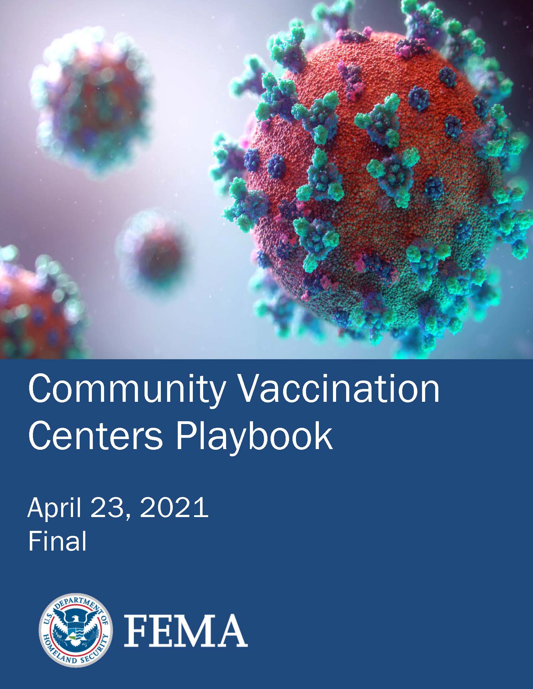 Community Vaccination Centers Playbook