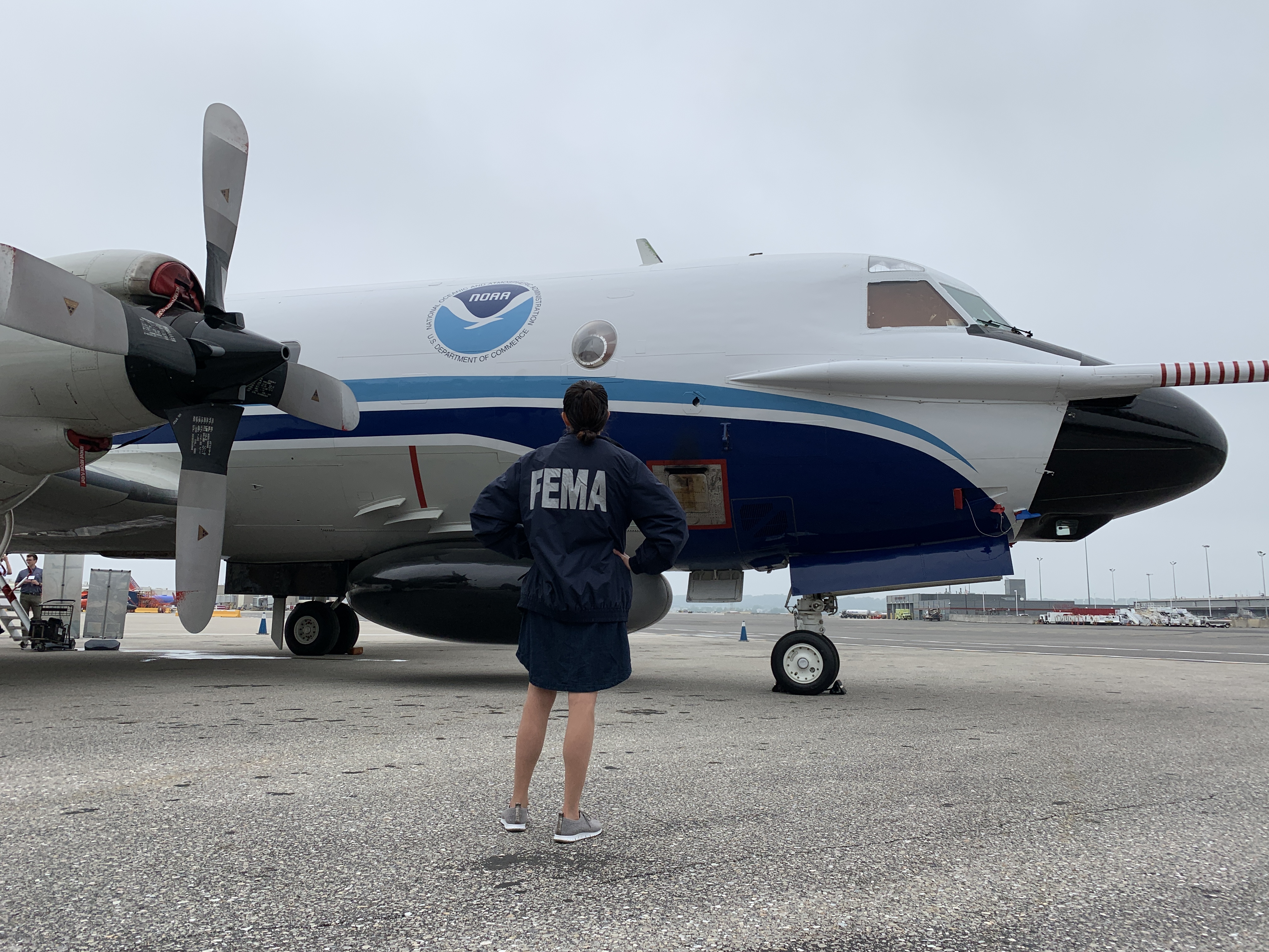 NOAA’s WP-3D Orion “Kermit” stopped in Washington, D.C. as part of the yearly Hurricane Awareness Tour. 