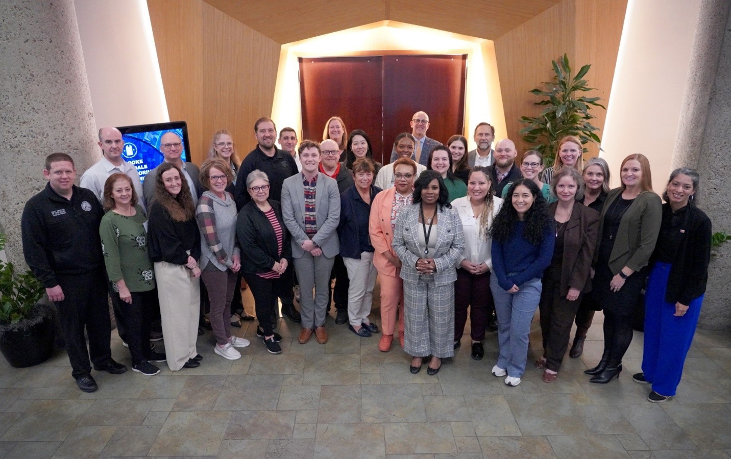 HUD, FEMA and state representatives meet to discuss the 2024 Pre-Disaster Housing Initiative on Nov. 20, 2024