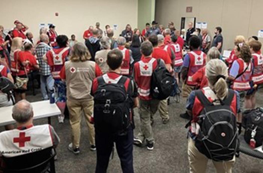  The American Red Cross deployed more than 400 disaster responders from Florida and around the country ahead of the storm.