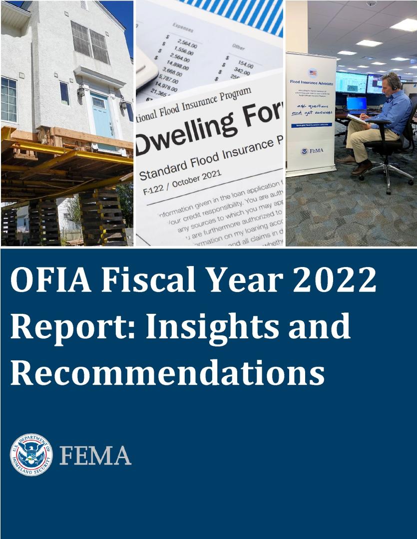 Cover of the OFIA Fiscal Year 2022 Report: Insights and Recommendations