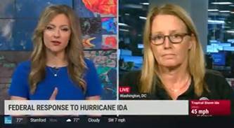 Administrator Criswell described during a Weather Channel interview what this means in terms of federal support for those impacted by the storm.  