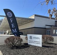 Exterior of Mercer County DRC. (Pamela McTier/FEMA)