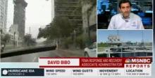 FEMA’s Acting Associate Administrator for Response and Recovery, David Bibo, spoke on MSNBC 