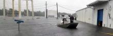 Figure 2: Flooding at a chemical plant in the wake of Hurricane Harvey