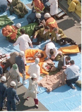 Figure 38: Affected persons and response workers following the 1995 Aum Shinrikyo sarin attack