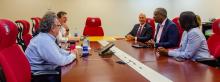 Region 2 Acting Administrator Thomas Fargione and others at a round table.