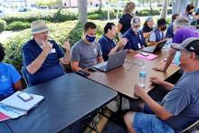 FEMA American Sign Language (ASL) interpreters and a Certified Deaf Interpreter, along with the Louisiana Association of the Deaf, helped survivors who are deaf or hard of hearing apply for disaster assistance during a community outreach event. 