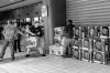 Transportation Security Administration agents unload generators 